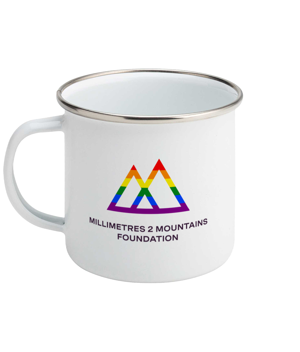 Enamel Mug M2M Pride Logo