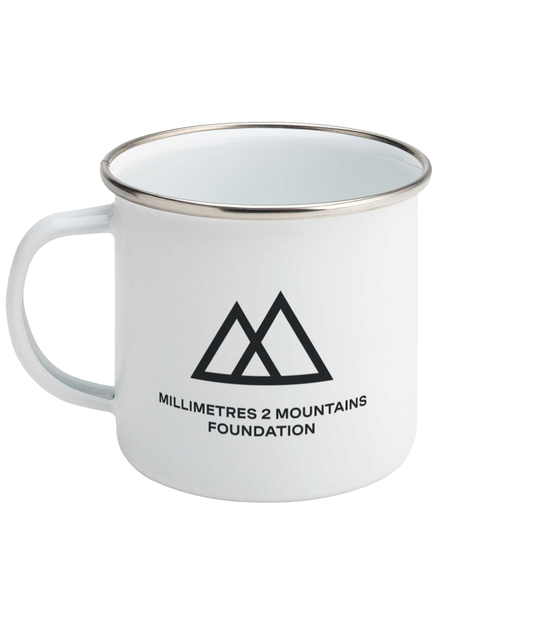 Enamel Mug M2M Foundation Logo Mug