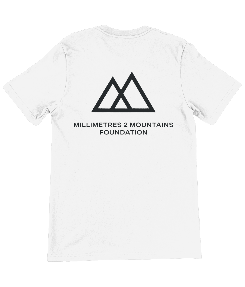 Canvas Unisex Crew Neck T-Shirt M2M Logo - dual black