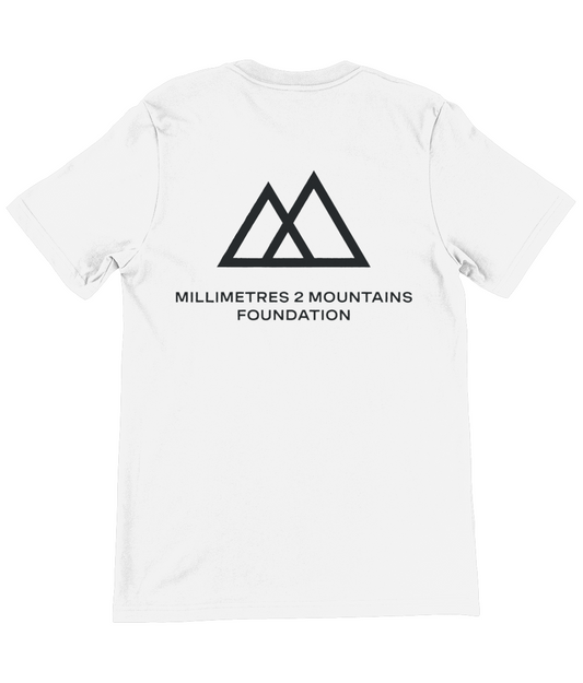 Canvas Unisex Crew Neck T-Shirt M2M Logo - dual black